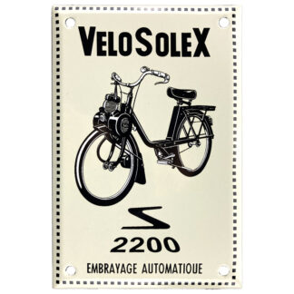 Plaque VeloSoleX S 2200 Silhouette
