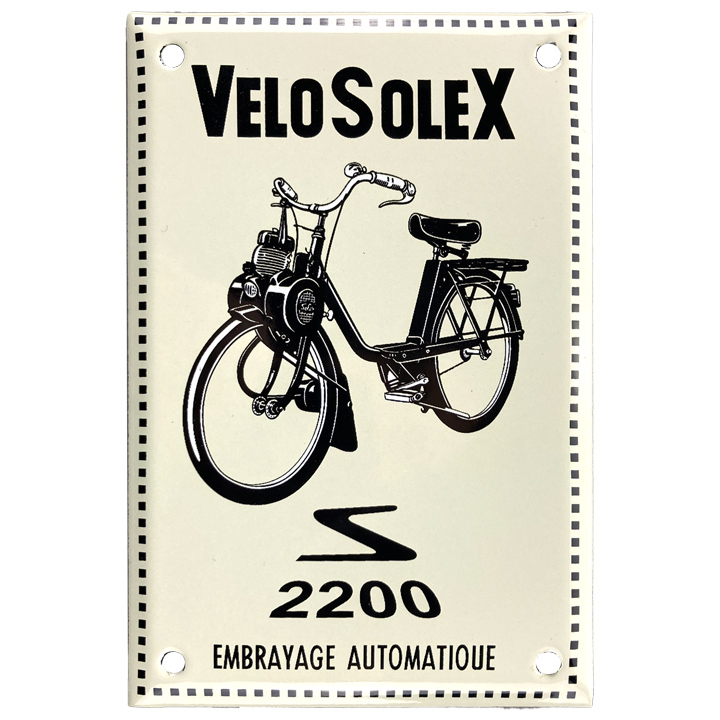 Plaque VeloSoleX S 2200 Silhouette