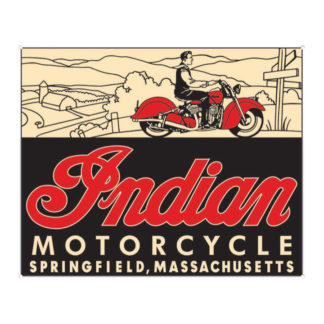 Plaque Indian Motorcycle