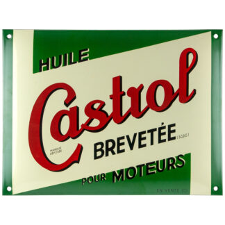 Plaque Castrol