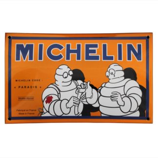 Plaque Michelin code "Paradis"