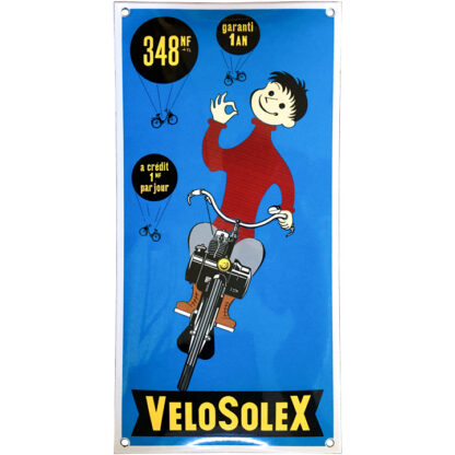 Plaque VéloSolex - Ballons