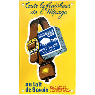 Plaque Mont Blanc Alpages