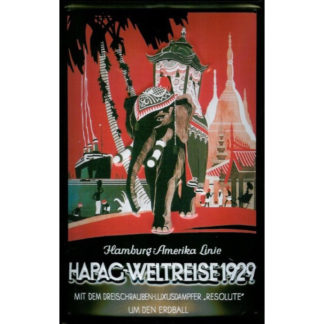 Tôle Hamburg-American Elephant